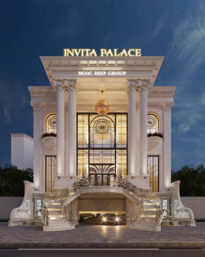 Thiết kế nội thất Nhà hàng tiệc cưới Invita Palace